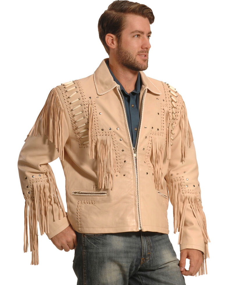 Cowboy hot sale jacket fringe