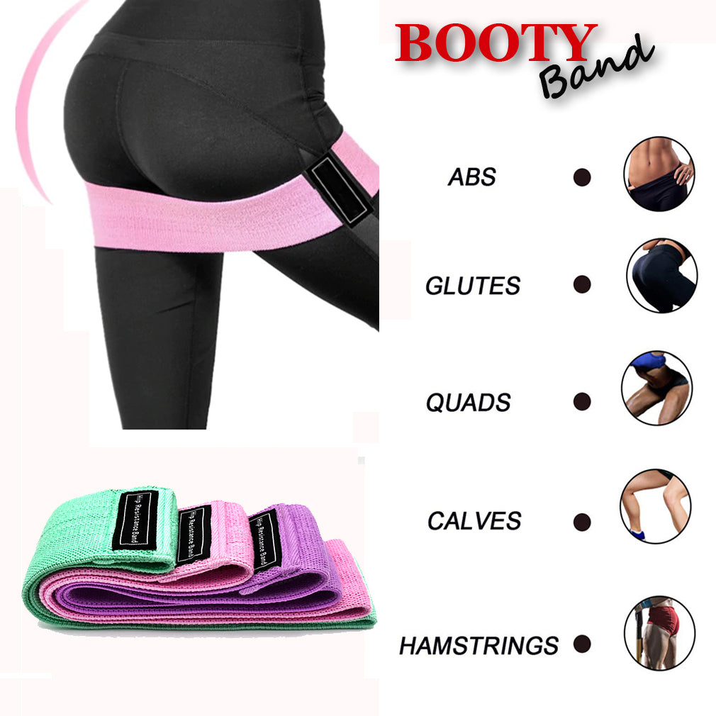 Booty band discount resistance band trainer