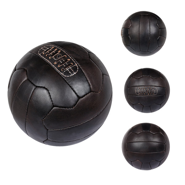 Leather soccer cheap ball